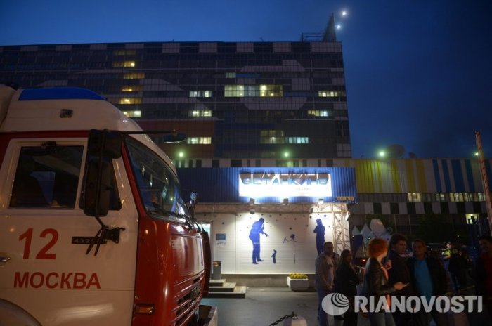 В Москве горел телецентр "Останкино", тушили 160 человек