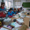 Житомирські ліцеїсти пошили та передали бійцям АТО маскхалати, балаклави та аптечки