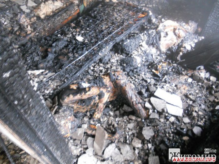 На пожаре в Житомирской области погиб мужчина и его сожительница