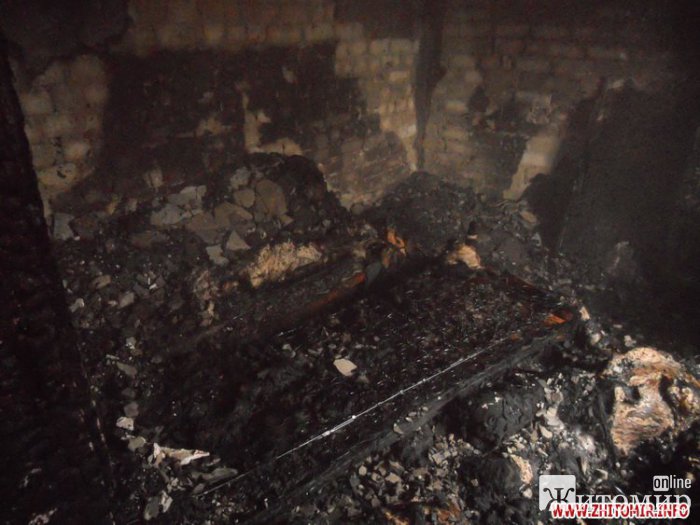 На пожаре в Житомирской области погиб мужчина и его сожительница