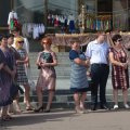 У центрі Житомира представили 28 нових автомобілів для дільничних лікарів
