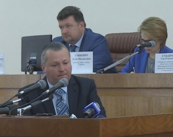 Освітою Житомирщини керує неук Вадим Калінін