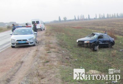 У Бердичівському районі у ДТП постраждав 20-річний водій