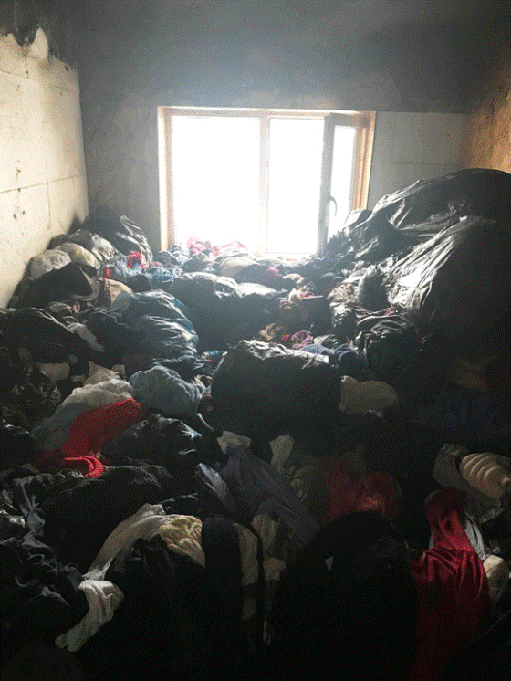 У Житомирі загорілася будівля благодійного фонду. ФОТО У Житомирі загорілася будівля благодійного фонду. ФОТО