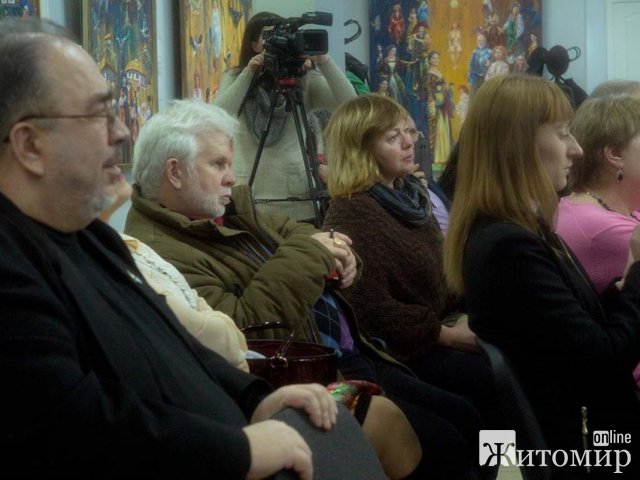 У Gnatyuk Art Center відбулася презентація книг двох житомирських авторів. ФОТО