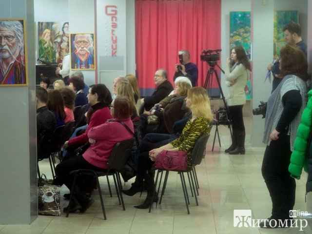 У Gnatyuk Art Center відбулася презентація книг двох житомирських авторів. ФОТО