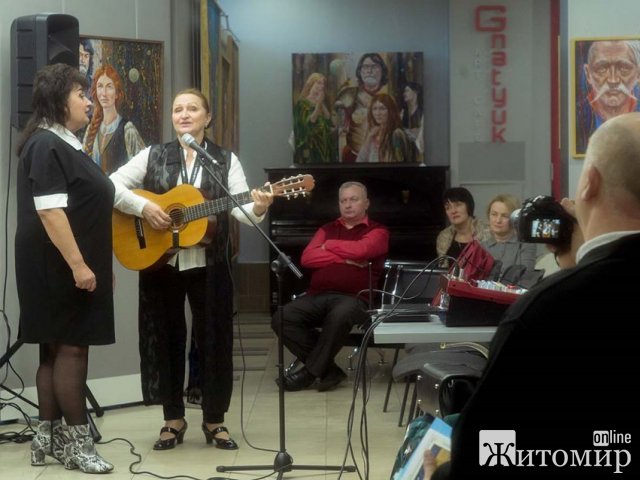У Gnatyuk Art Center відбулася презентація книг двох житомирських авторів. ФОТО