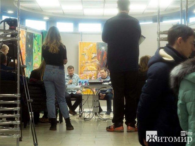 У Gnatyuk Art Center відбулася презентація книг двох житомирських авторів. ФОТО