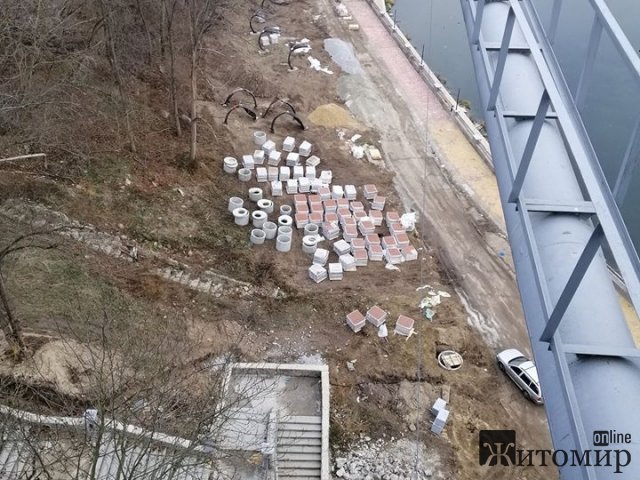 Як змінюється набережна в Житомирі. ФОТО