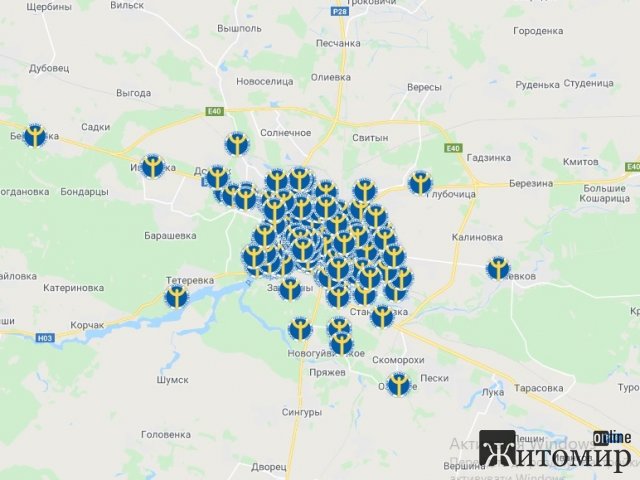 Фахівці Житомирського центру зайнятості створили інтерактивну карту вакансій 