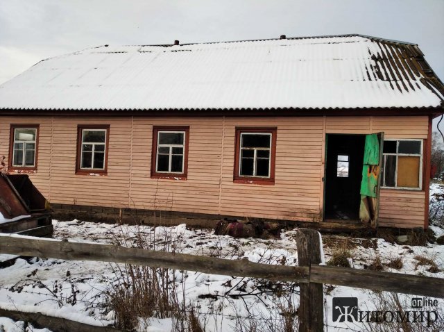 У селі Житомирської області під час пожежі загинув 32-річний чоловік