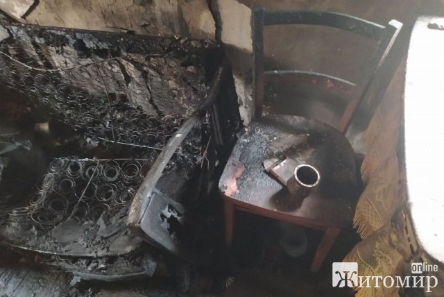 У селі Житомирської області донька прийшла провідати батька, але не застала: чоловік загинув під час пожежі