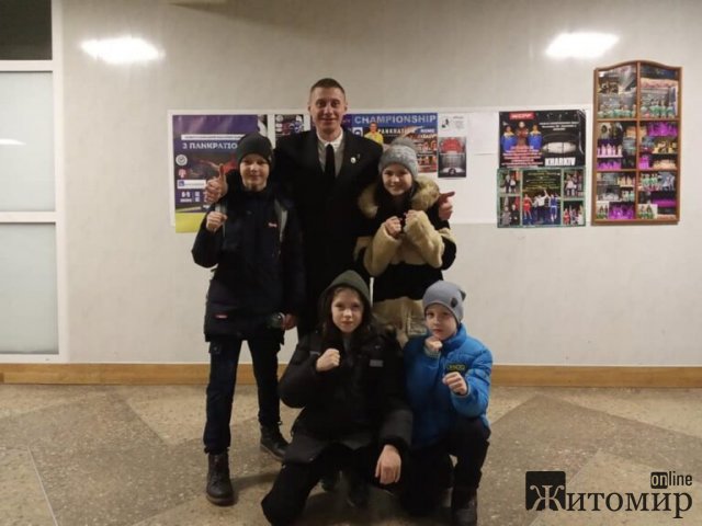 Спортсмени з Житомирської області перемогли у дитячому турнірі "King cup 2020"