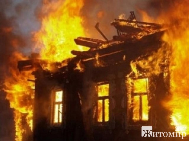  За добу рятувальники Житомирщини 4 рази виїжджали гасити пожежі 