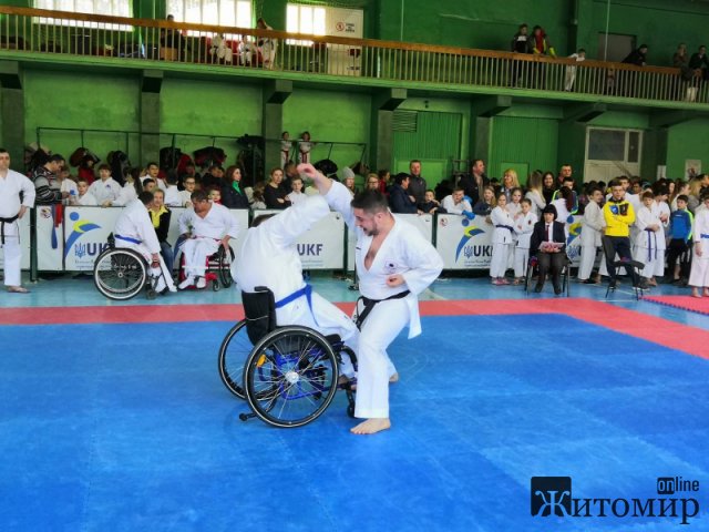Студент житомирського університету став чемпіоном України з пара-карате
