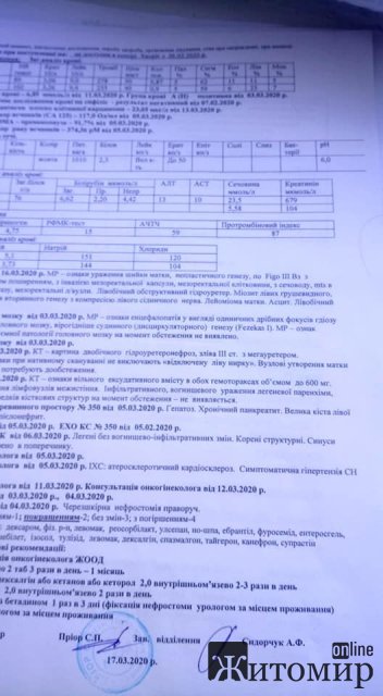 Чоловік просить небайдужих жителів Житомирщини допомогти його дружині