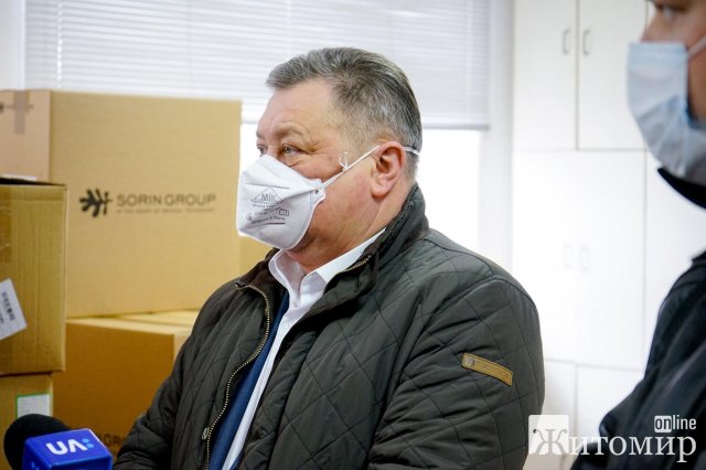  Житомирщина отримала другу партію медичного вантажу. ФОТО