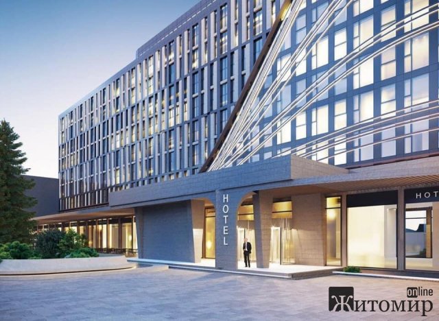 Колишній нардеп показав проект майбутнього оновлення готелю "Житомир". ФОТО