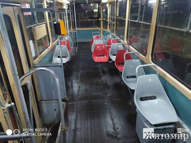 У Житомирі перевіряють, як дезінфікують тролейбуси та маршрутки