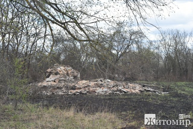 Ситуація у селах Коростенського району, що постраждали від пожеж. ФОТО
