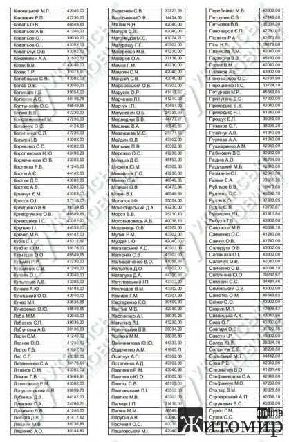 Поки люди сиділи на карантині, народні депутати від Житомирської області у квітні отримали понад 40 тис. грн зарплати