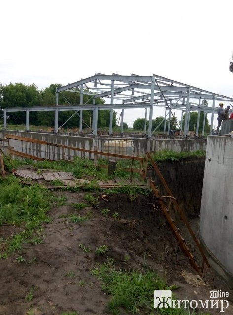 Директор житомирського водоканалу показав, як відбувається реконструкція очисних споруд. ФОТО