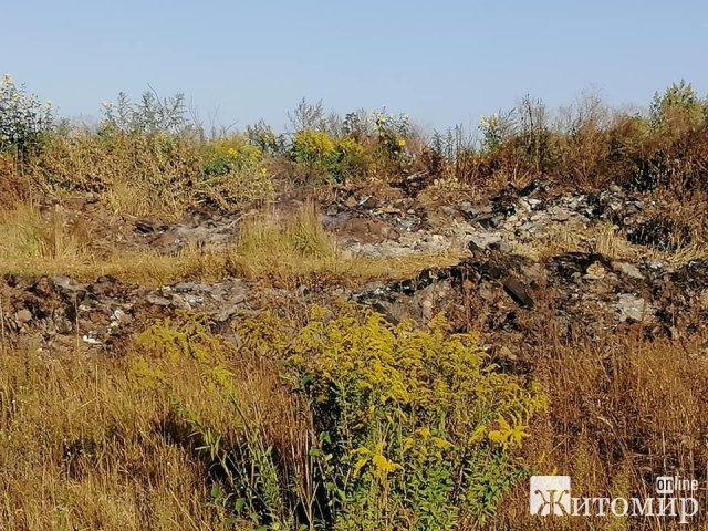 У Коростишеві поруч з кладовищем тиждень спалюють сміття. ФОТО