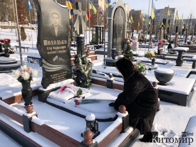 У День пам’яті захисників Донецького аеропорту в Житомирі вшанували Героїв. ФОТО