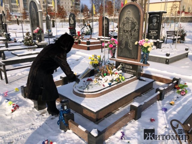 У День пам’яті захисників Донецького аеропорту в Житомирі вшанували Героїв. ФОТО