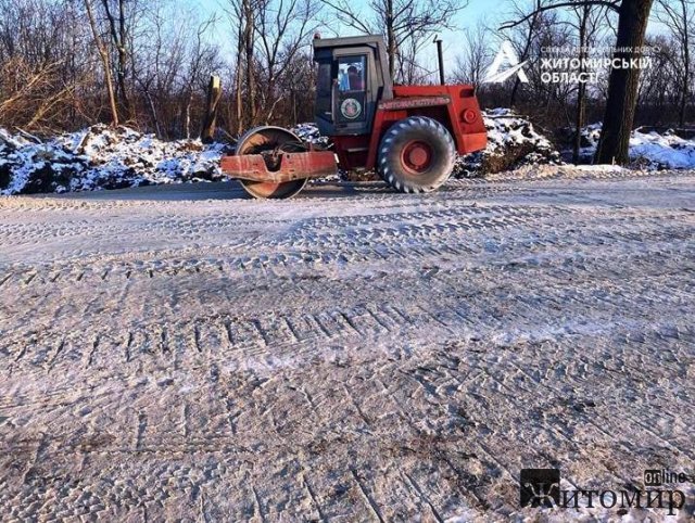 На автотрасі Житомир-Бердичів роблять дворівневу транспортну розв