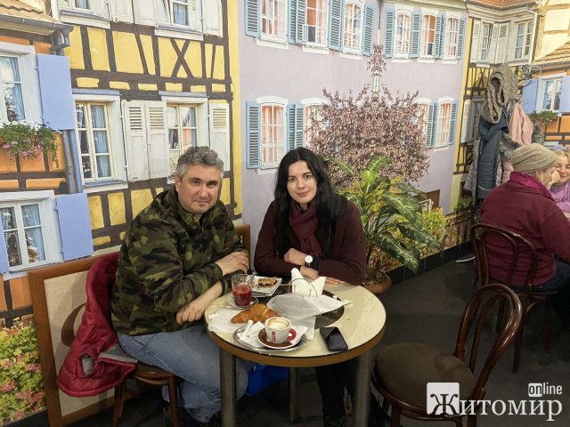 Зараз у Житомирі перебуває Вахтанг Кіпіані. ФОТО
