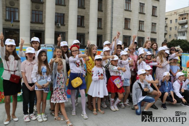 Маленькі житомиряни встановили рекорд України. ФОТО