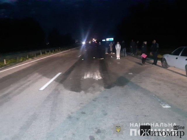 На Житомирщині автобус зіштовхнувся з автовозом: загинув один з водіїв Neoplan та 11 осіб постраждали. ФОТО