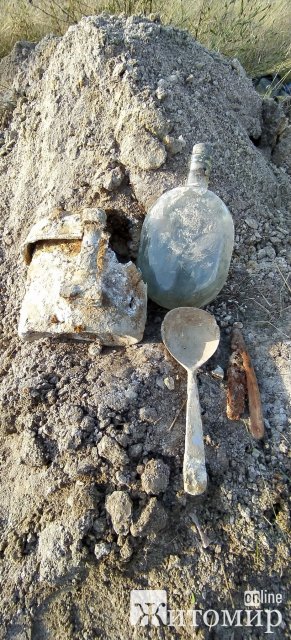 У Лугинському районі пошуківці знайшли рештки двох солдат. ФОТО