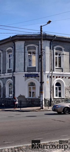 Що буде з будівлею на перехресті Кочерги та Великої Бердичівської в Житомирі?