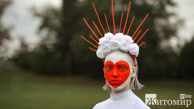 На Житомирщині провели перший фестиваль художнього образу "Malyn Body-Art Festival". ФОТО