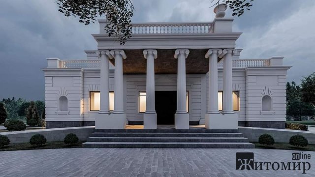Як би міг виглядати маєток Терещенків, що у Денишах, якщо б його реставрували. ФОТО