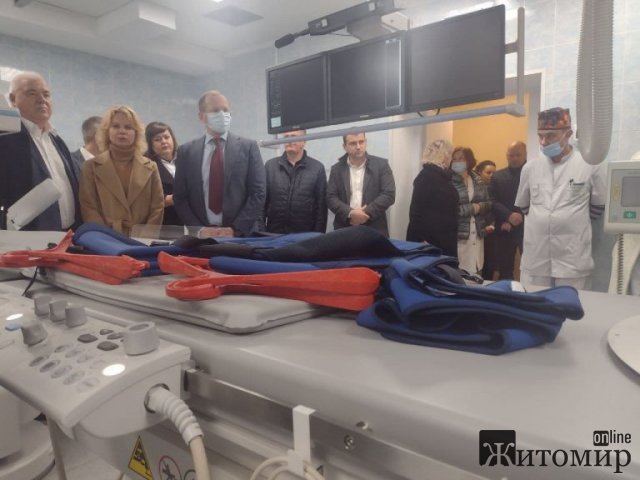 У коростенській лікарні відкрили реконструйоване приймальне відділення за 17 млн грн. ФОТО