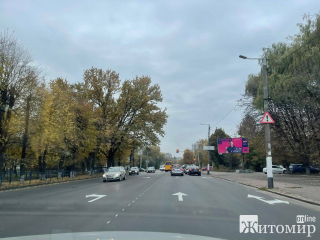 На Грушевського у Житомирі з