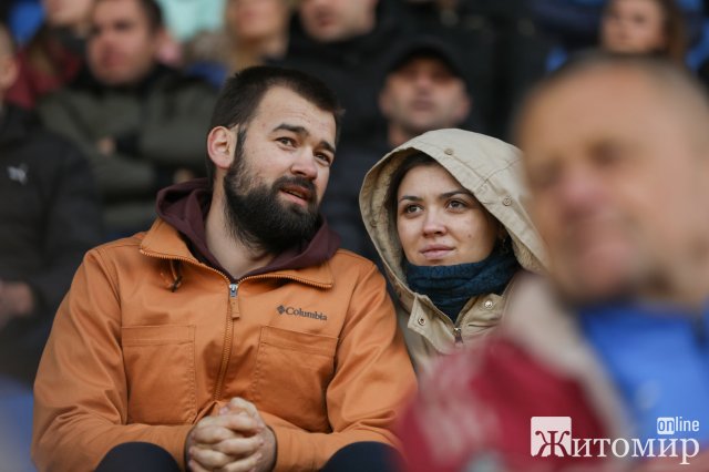 Житомиряни на матчі "Полісся-Кривбас". ФОТО