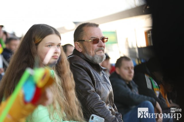 Житомиряни на матчі "Полісся-Кривбас". ФОТО