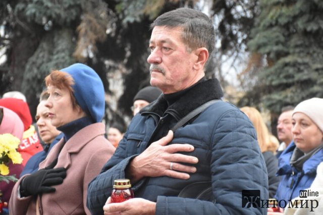 День Гідності та Свободи в Житомирі. ФОТО