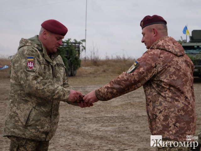Житомирські Десантно-штурмові війська відзначають четверту річницю від дня створення. ФОТО