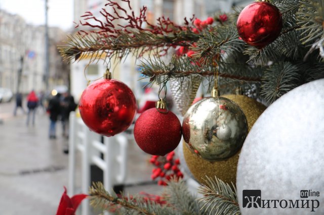 Житомиром їздить святковий потяг з аніматорами. ФОТО