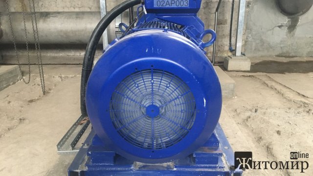 На головній каналізаційній станції Житомира у тестовому режимі запрацювали нові насоси та решітки. ФОТО