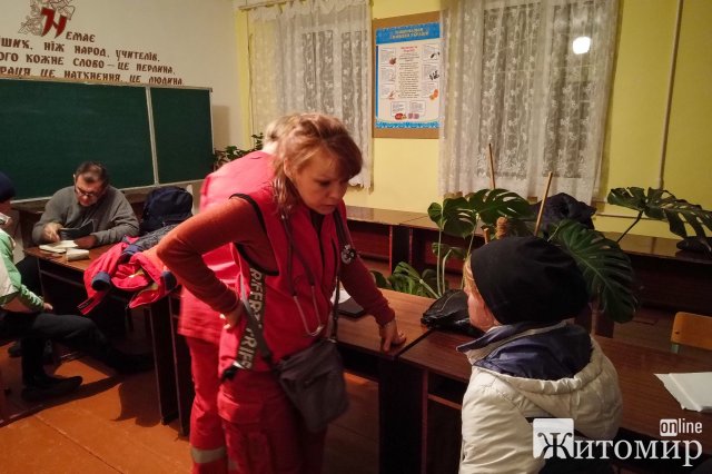 Житомирщина вчора прийняла понад 60 людей, які виїхали з Бородянки та сусідніх сіл. ФОТО