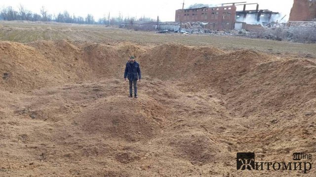 Ворог з авіації обстрілював села в Народицькому районі. ФОТО