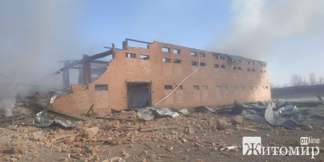 Ворог з авіації обстрілював села в Народицькому районі. ФОТО