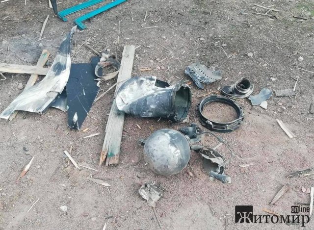 Російські окупанти продовжують обстрілювати північні райони Житомирщини. ФОТО