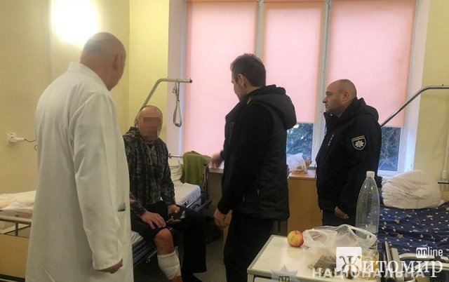 Бунечко, Ткачук і Вакарчук їздили до обстріляних населених пунктів на півночі Житомирщини. ФОТО